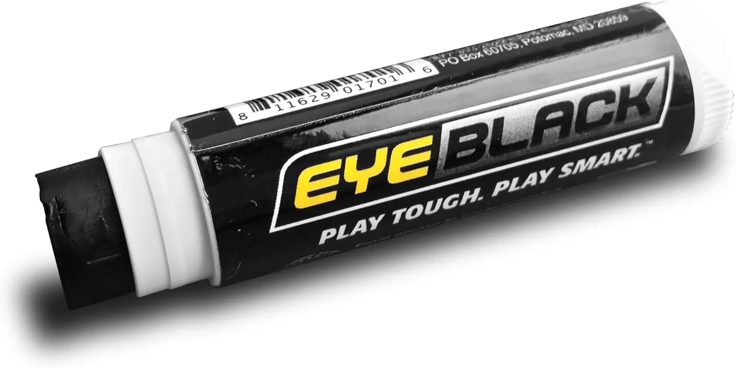 EyeBlack BattlePaint - Bright Colored Under Eye Black Grease for Pro Athletes and Super Fans - Baseball, Softball, Football - 2 Sticks