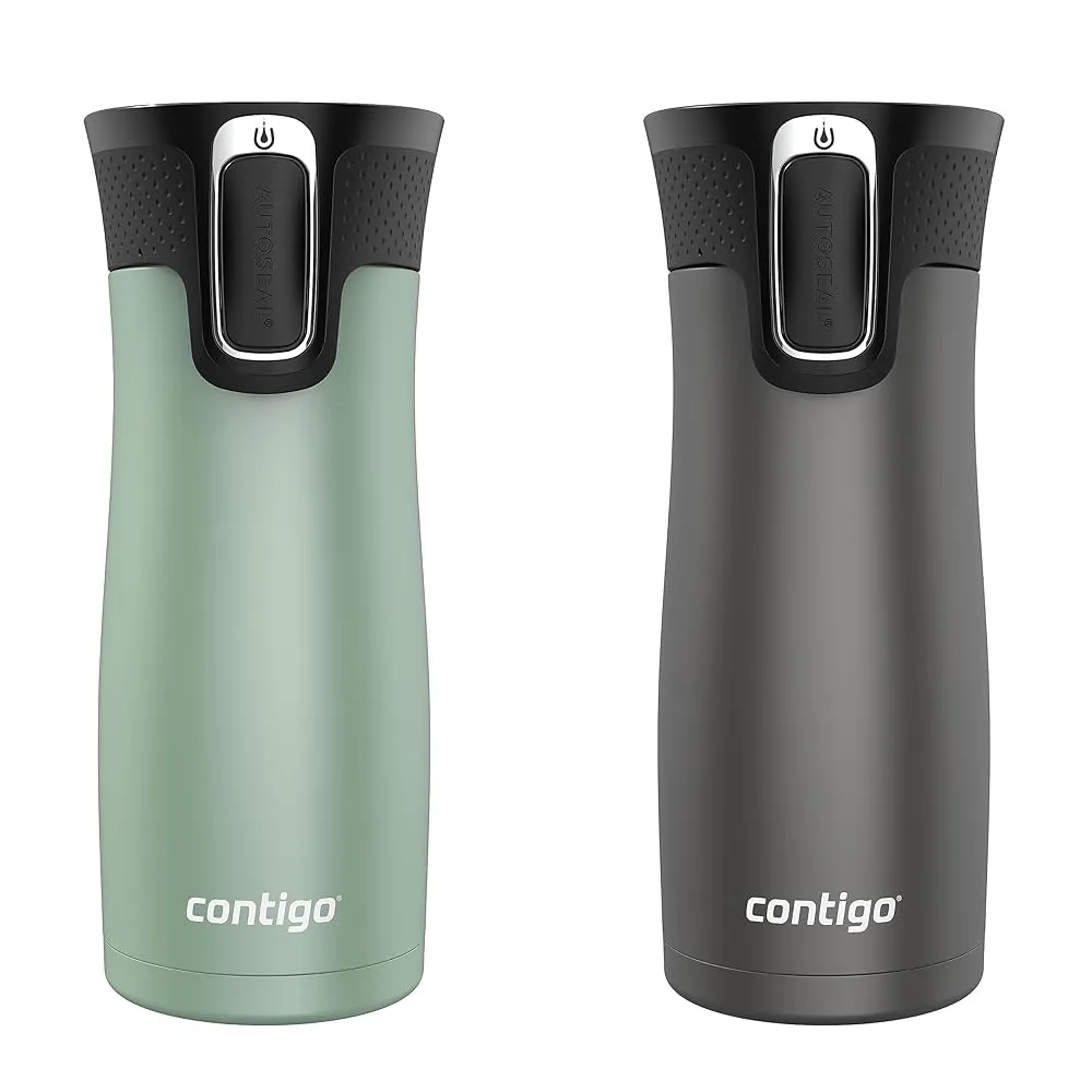 Contigo West Loop 2.0 Insulated Travel Mug 2-Pack 16oz