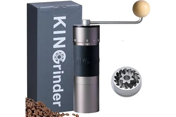 KINGrinder K6 Manual Hand Coffee Grinder