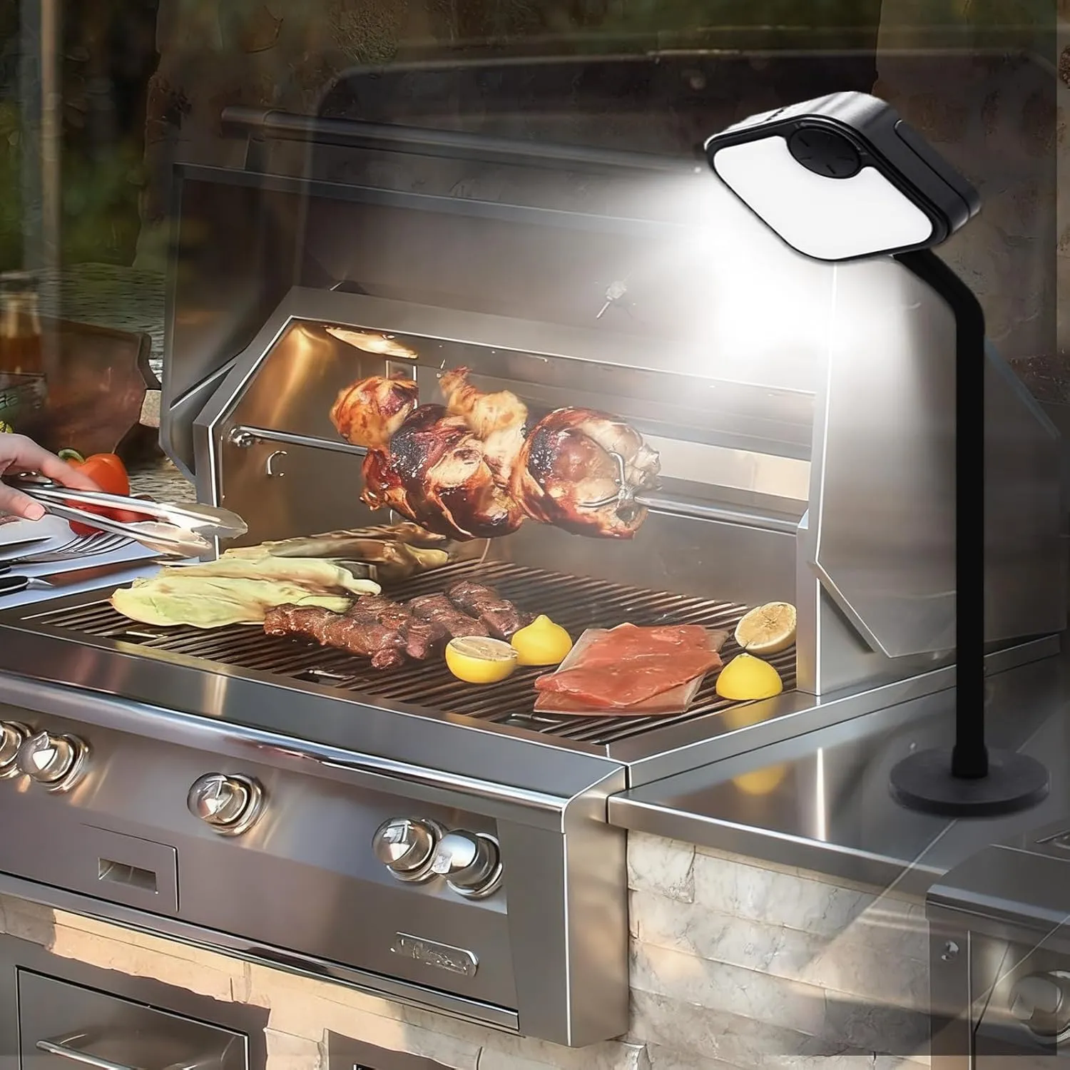 Rechargeable BBQ Grill Lights for Outdoor Grill, Magnetic Grill Light for Outdoor Grilling (BBQ Gift)